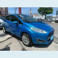 FORD FIESTA 1.6 TITANIUM HATCH 16V FLEX 4P POWERSHIFT - AZUL - 2015 Foto 1 (Miniatura)