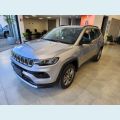 JEEP COMPASS 1.3 T270 TURBO FLEX LONGITUDE AT6 - PRATA - 2023 Foto 1 (Miniatura)