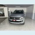 VOLKSWAGEN AMAROK 2.0 HIGHLINE 4X4 CD 16V TURBO INTERCOOLER DIESEL 4P AUT. - PRATA - 2016 Foto 1 (Miniatura)