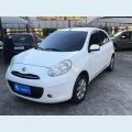 NISSAN MARCH S 1.0 16V FLEX FUEL 5P - BRANCO - 2014 Foto 1 (Miniatura)