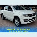 VOLKSWAGEN AMAROK HIGHLINE CD 3.0 4X4 TB DIES. AUT. - BRANCO - 2021 Foto 1 (Miniatura)