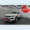 JEEP COMPASS LONGITUDE 1.3 T270 (AUT) (FLEX) - BRANCO - 2022 Foto 1 (Miniatura)