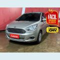 FORD KA SEDAN SE PLUS 1.0 FLEX - PRATA - 2015 Foto 1 (Miniatura)