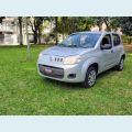 FIAT UNO FLEX MANUAL 4P - PRATA - 2014 Foto 1 (Miniatura)