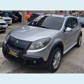 RENAULT RENAULT SANDERO STEPWAY HI-POWER 1.6 8V FLEX MANUAL 4P - PRATA - 2012 Foto 1 (Miniatura)