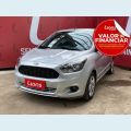 FORD KA SE 1.0 FLEX MANUAL 4P - PRATA - 2017 Foto 1 (Miniatura)