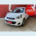 NISSAN MARCH S 1.0 12V FLEX MANUAL 4P - BRANCO - 2019 Foto 1 (Miniatura)
