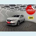 RENAULT RENAULT SANDERO EXPRESSION 1.0 16V FLEX MANUAL 4P - PRATA - 2017 Foto 1 (Miniatura)