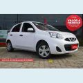 NISSAN MARCH S 1.0 12V FLEX MANUAL 4P - BRANCO - 2019 Foto 1 (Miniatura)