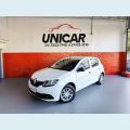RENAULT SANDERO FLEX MANUAL 4P - BRANCO - 2020 Foto 10 (Miniatura)