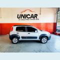 FIAT UNO FLEX MANUAL 4P - PRATA - 2014 Foto 10 (Miniatura)