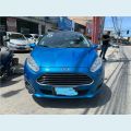 FORD FIESTA 1.6 TITANIUM HATCH 16V FLEX 4P POWERSHIFT - AZUL - 2015 Foto 2 (Miniatura)