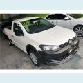 VOLKSWAGEN SAVEIRO 1.6 MI STARTLINE CS 8V FLEX 2P MANUAL - BRANCO - 2015 Foto 2 (Miniatura)