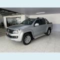 VOLKSWAGEN AMAROK 2.0 HIGHLINE 4X4 CD 16V TURBO INTERCOOLER DIESEL 4P AUT. - PRATA - 2016 Foto 2 (Miniatura)