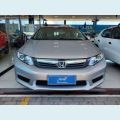 HONDA CIVIC 1.8 LXS 16V FLEX 4P AUT. - PRATA - 2013 Foto 2 (Miniatura)