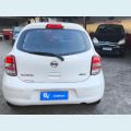NISSAN MARCH S 1.0 12V FLEX 5P - BRANCO - 2014 Foto 2 (Miniatura)