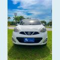 NISSAN MARCH SV 1.6 16V FLEXSTART 5P AUT. - BRANCO - 2017 Foto 2 (Miniatura)