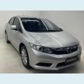 HONDA CIVIC LXS 1.8 FLEX AUT. 4P - PRATA - 2015 Foto 2 (Miniatura)