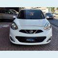 NISSAN MARCH FLEX MANUAL 4P - BRANCO - 2017 Foto 2 (Miniatura)