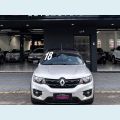RENAULT KWID ZEN 1.0 FLEX 12V 5P MEC. - PRATA - 2018 Foto 2 (Miniatura)