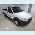 FIAT STRADA 1.4 MPI WORKING CE 8V FLEX 2P MANUAL - BRANCO - 2013 Foto 3 (Miniatura)