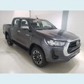 TOYOTA HILUX 2.8 D-4D TURBO DIESEL CD SRV 4X4 AUT. - CINZA - 2024 Foto 3 (Miniatura)