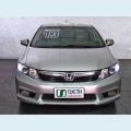 HONDA CIVIC NEW LXL 1.8 16V I-VTEC AUT. FLEX - PRATA - 2013 Foto 3 (Miniatura)