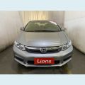 HONDA HONDA CIVIC NEW LXS 1.8 16V I-VTEC FLEX MANUAL 4P - PRETO - 2014 Foto 3 (Miniatura)