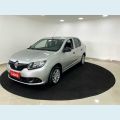 RENAULT LOGAN AUTHENTIQUE 1.0 16V FLEX MANUAL 4P - PRATA - 2014 Foto 3 (Miniatura)