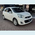 NISSAN MARCH FLEX MANUAL 4P - BRANCO - 2017 Foto 3 (Miniatura)