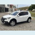 RENAULT SANDERO STEPWAY 1.6 8V FLEX MANUAL 4P - BRANCO - 2014 Foto 3 (Miniatura)