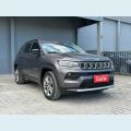 JEEP COMPASS LONGITUDE 1.3 T270 (AUT) (FLEX) - CINZA - 2023 Foto 3 (Miniatura)