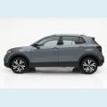 VOLKSWAGEN T-CROSS 1.4 250 TSI TOTAL FLEX HIGHLINE AUT. - CINZA - 2023 Foto 4 (Miniatura)