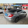 HONDA CIVIC - CINZA - 2015 Foto 4 (Miniatura)