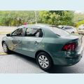 VOLKSWAGEN VOYAGE TRENDLINE 1.0 T.FLEX 8V 4P - CINZA - 2012 Foto 4 (Miniatura)