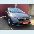 HONDA CIVIC LXS 1.8 I-VTEC FLEX AUT. 4P - CINZA - 2016 Foto 4 (Miniatura)