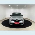 RENAULT LOGAN AUTHENTIQUE 1.0 16V FLEX MANUAL 4P - PRATA - 2014 Foto 4 (Miniatura)