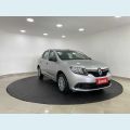 RENAULT LOGAN AUTHENTIQUE 1.0 12V SCE FLEX MANUAL 4P - PRATA - 2018 Foto 4 (Miniatura)