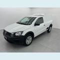VOLKSWAGEN SAVEIRO CS RB MPI FLEX MANUAL 4P - BRANCO - 2023 Foto 4 (Miniatura)