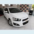 CHEVROLET CHEVROLET SONIC LTZ 1.6 16V FLEX MANUAL 4P - BRANCO - 2014 Foto 4 (Miniatura)