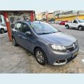 RENAULT SANDERO 1.0 EXPRESSION 16V FLEX 4P MANUAL - CINZA - 2017 Foto 5 (Miniatura)