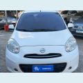 NISSAN MARCH S 1.0 16V FLEX FUEL 5P - BRANCO - 2014 Foto 6 (Miniatura)