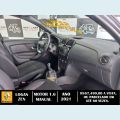 RENAULT LOGAN 1.6 16V SCE FLEX ZEN MANUAL - CINZA - 2021 Foto 7 (Miniatura)