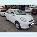 NISSAN MARCH 1.0 S 16V FLEX 4P MANUAL - BRANCO - 2013 Foto 7 (Miniatura)