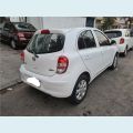 NISSAN MARCH 1.0 S 16V FLEX 4P MANUAL - BRANCO - 2013 Foto 9 (Miniatura)