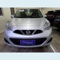 NISSAN MARCH 1.0 SV 12V FLEX 4P - PRATA - 2019 Foto 1 (Miniatura)