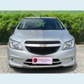 CHEVROLET ONIX 1.0 MPFI JOY 8V FLEX 4P - PRATA - 2018 Foto 1 (Miniatura)