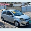 FORD FIESTA 1.0 ROCAM SE 8V FLEX 4P - PRATA - 2014 Foto 1 (Miniatura)