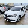 RENAULT SANDERO 1.0 12V SCE FLEX AUTHENTIQUE - BRANCO - 2020 Foto 2 (Miniatura)