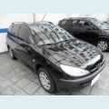 PEUGEOT 206 SW PRESENCE 1.4/ 1.4 FLEX 8V 5P - PRETO - 2005 Foto 2 (Miniatura)